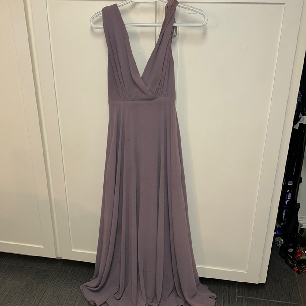 Muted Liliac purple dress